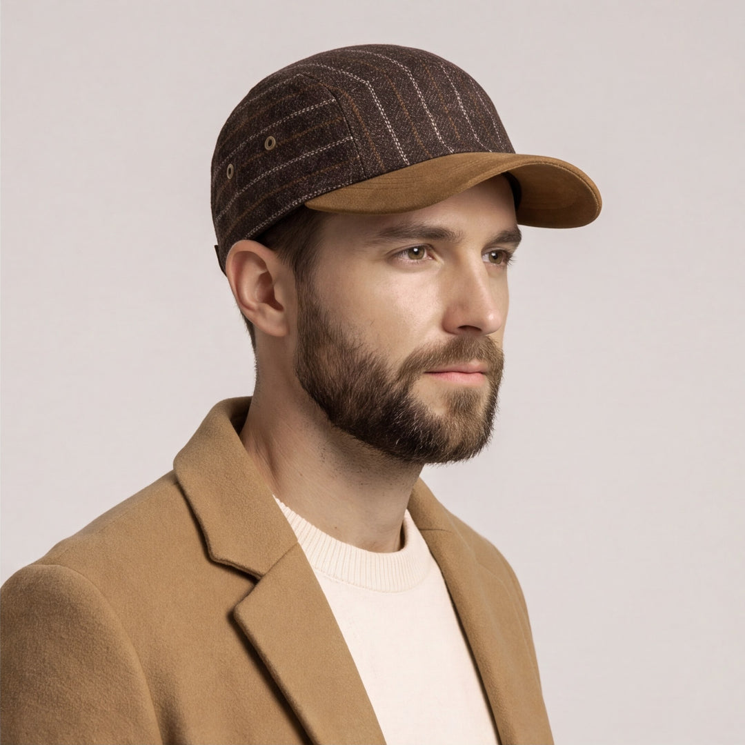 York Striped Cotton Cap