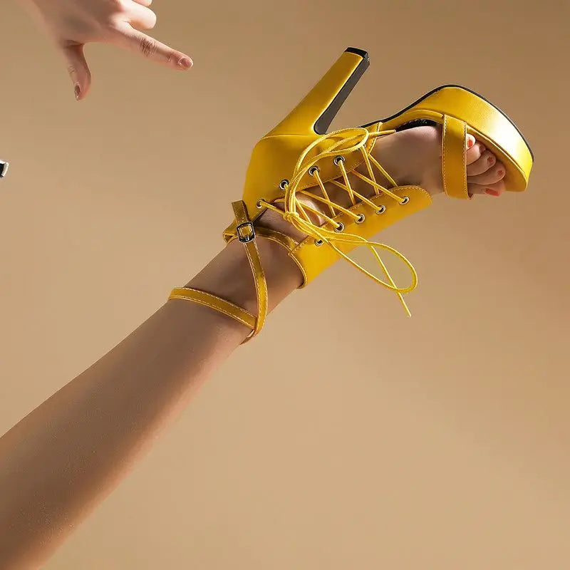 Elara Corset High Heels