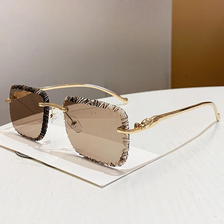 Lyra Pleated Edge Sunglasses