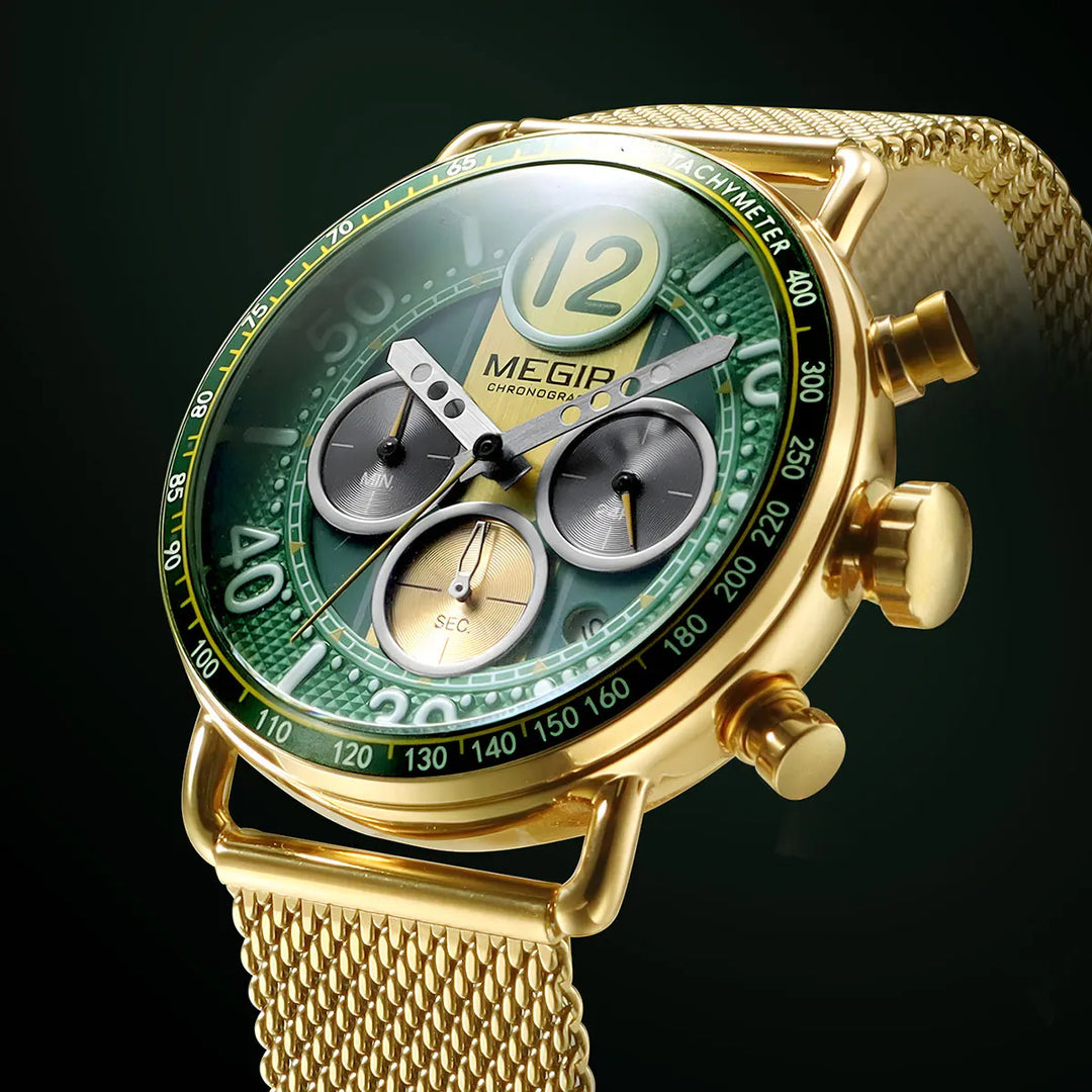 Halston Multi-Dial Chrono Watch