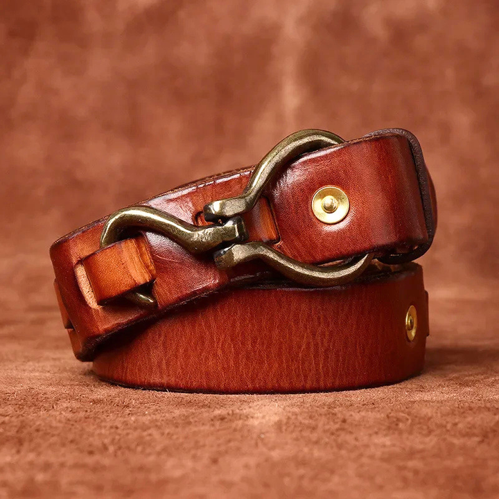 Bronson Cowhide Leather Belt