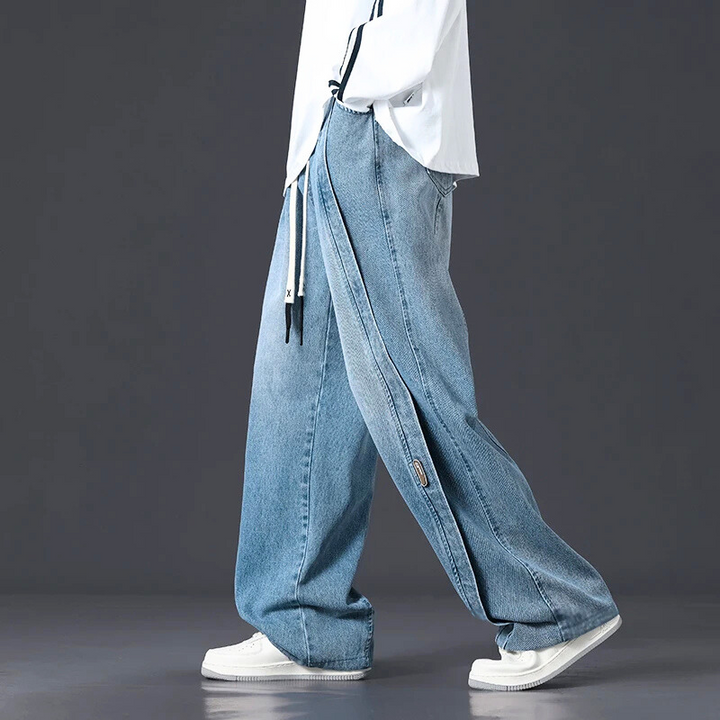 Harlem Washed Denim Joggers