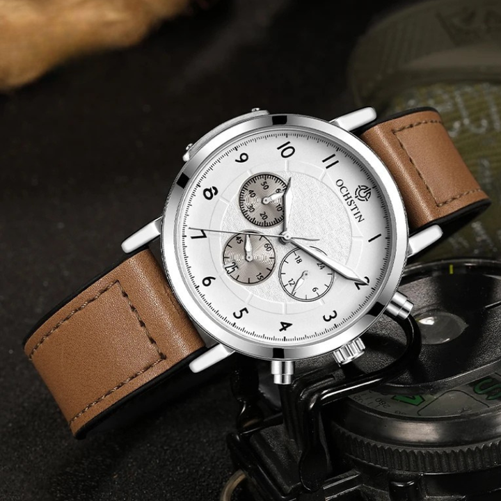 Aurex Multi-Dial Chrono Watch