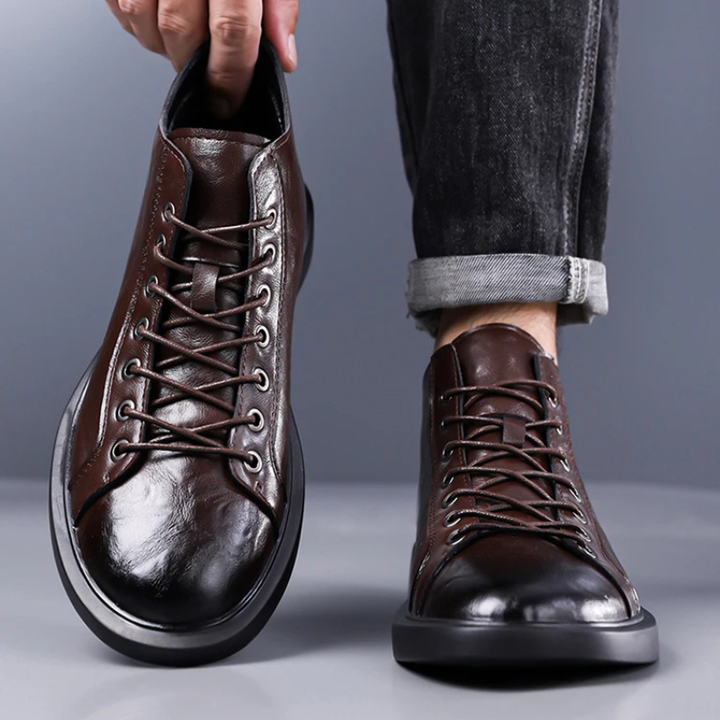 Bennett Leather Lace Boots