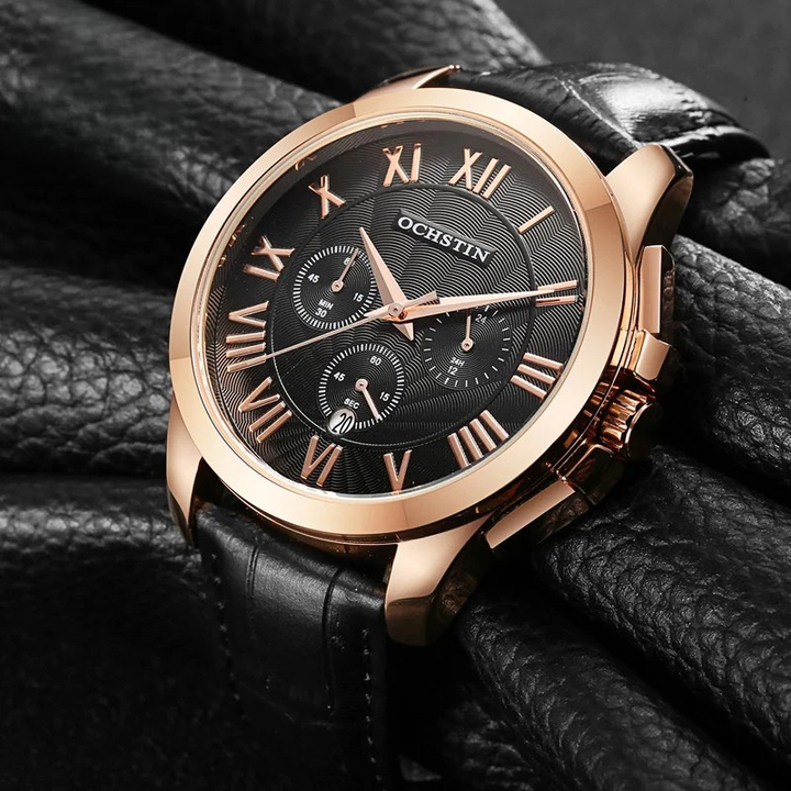 Caesar Roman Chronograph Watch
