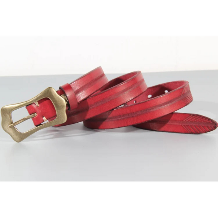 Roberta Genuine Cowhide Belt