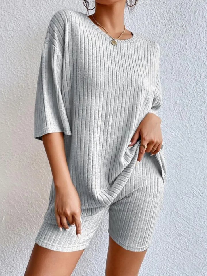 Aldana Ribbed Set