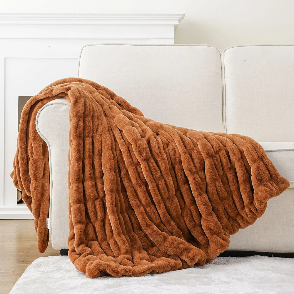Imperial Fur Throw Blanket