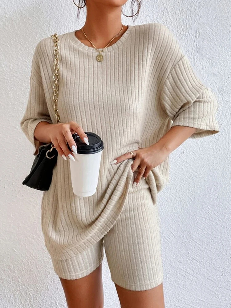 Aldana Ribbed Set