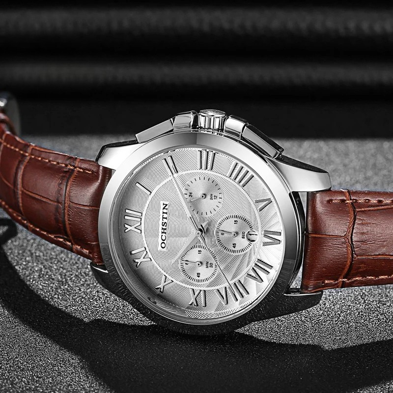 Caesar Roman Chronograph Watch