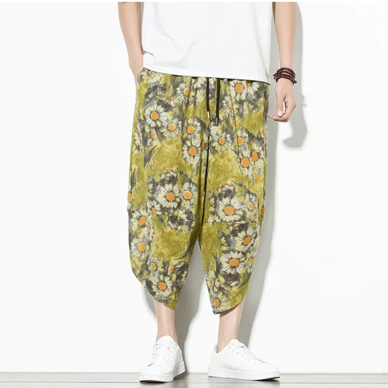 Oasis Floral Cotton Shorts