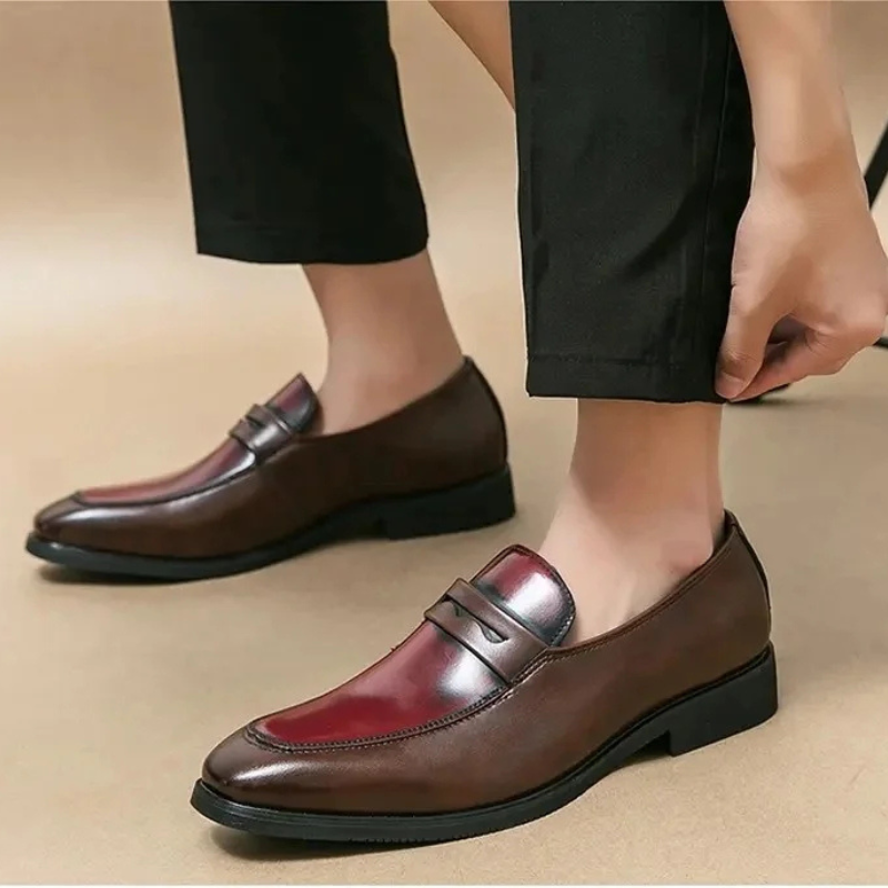 Regent Leather Penny Loafers