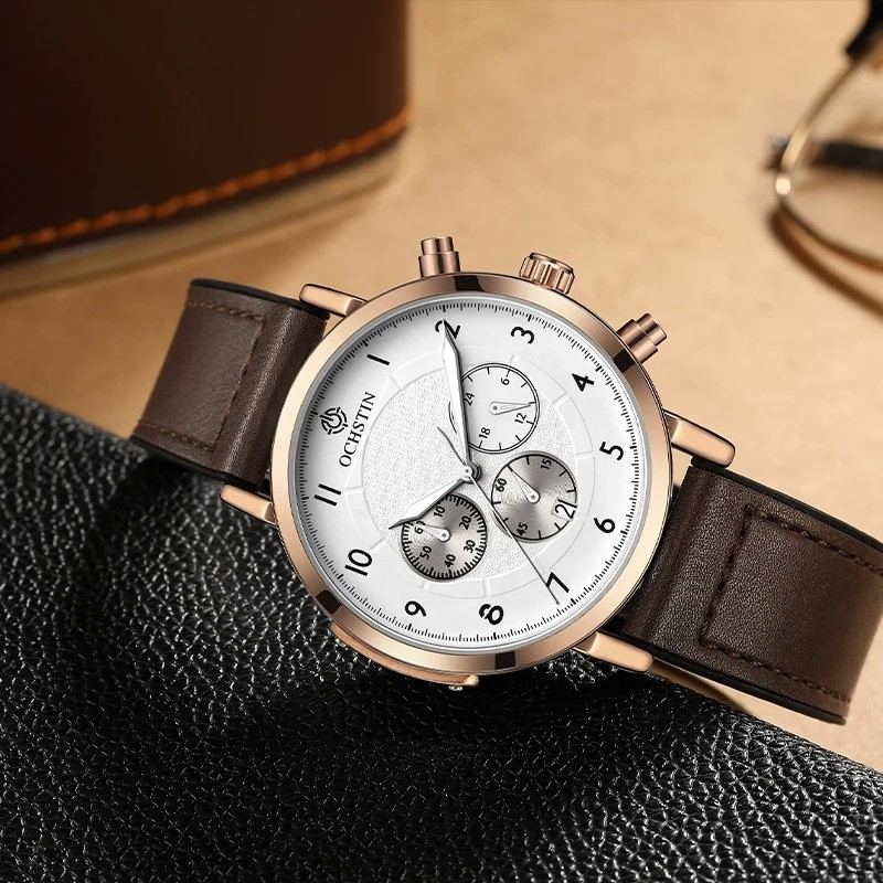 Aurex Multi-Dial Chrono Watch