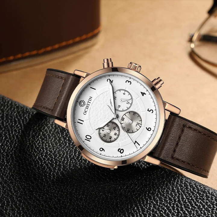 Aurex Multi-Dial Chrono Watch