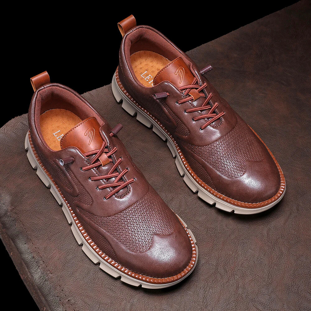 Stratos Leather Sneakers