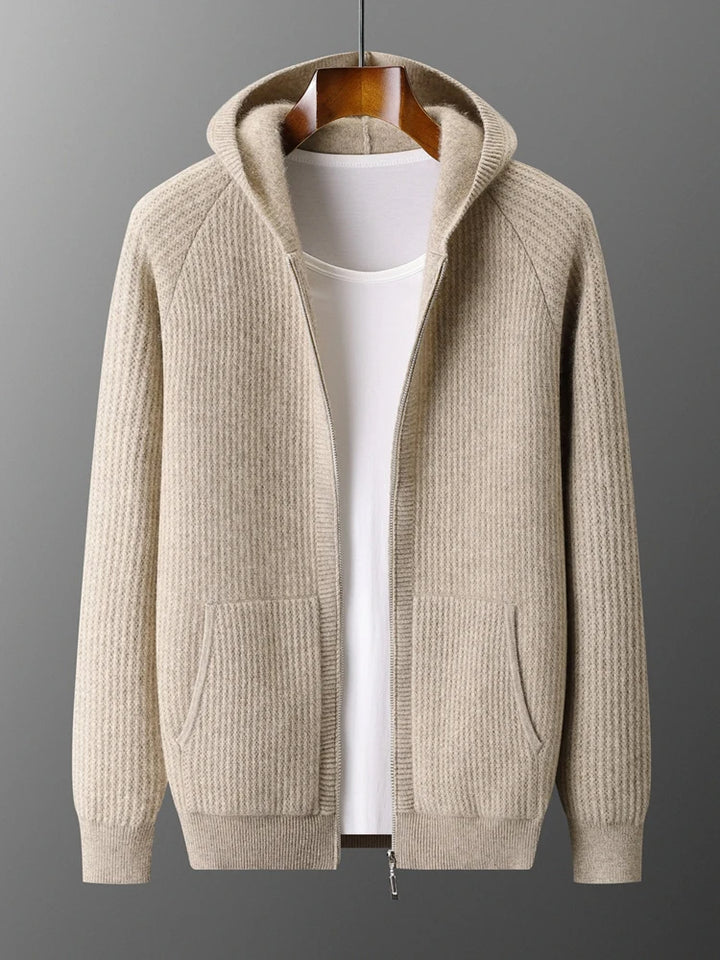 Marlowe Hooded Merino Cardigan