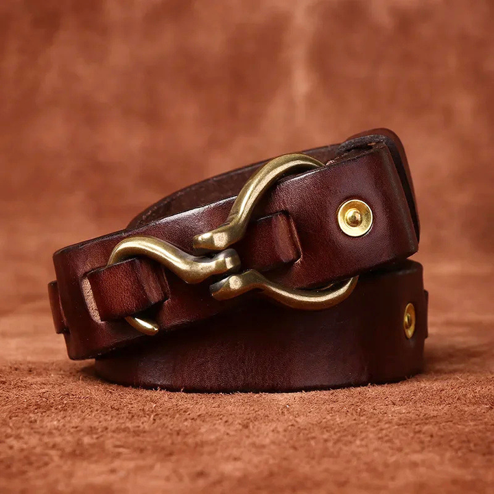 Bronson Cowhide Leather Belt