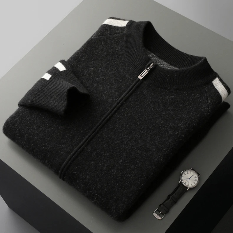 Callen Merino Stripe Cardigan