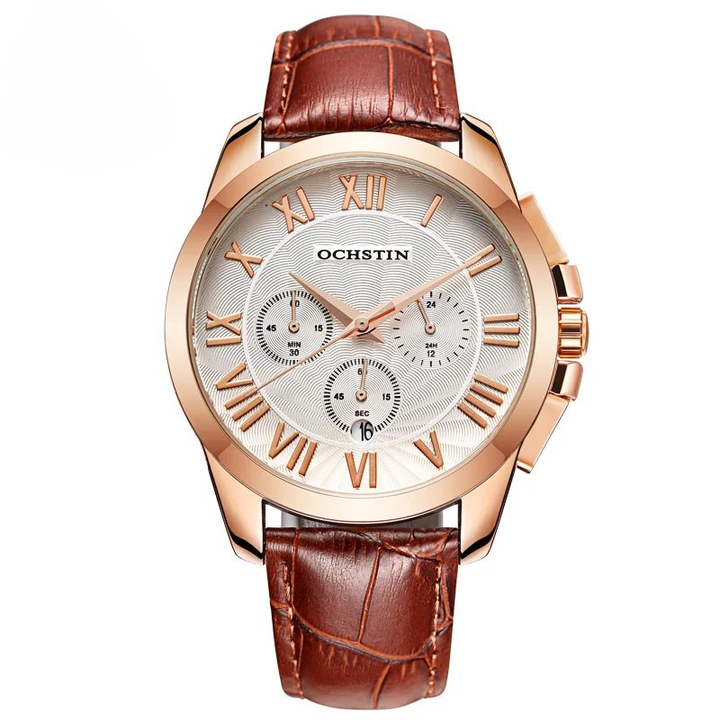 Caesar Roman Chronograph Watch