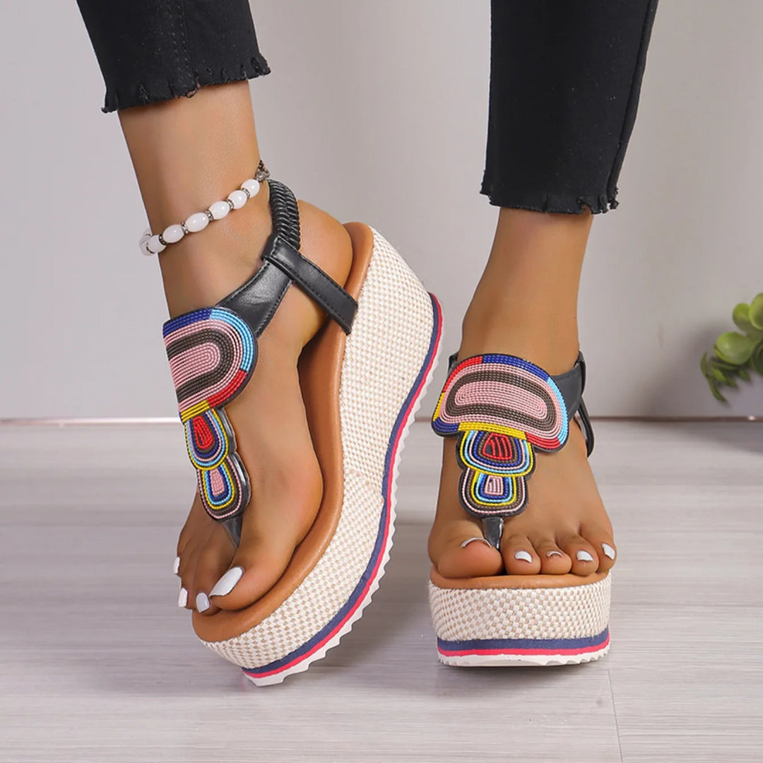 Maya Boho Platform Sandals