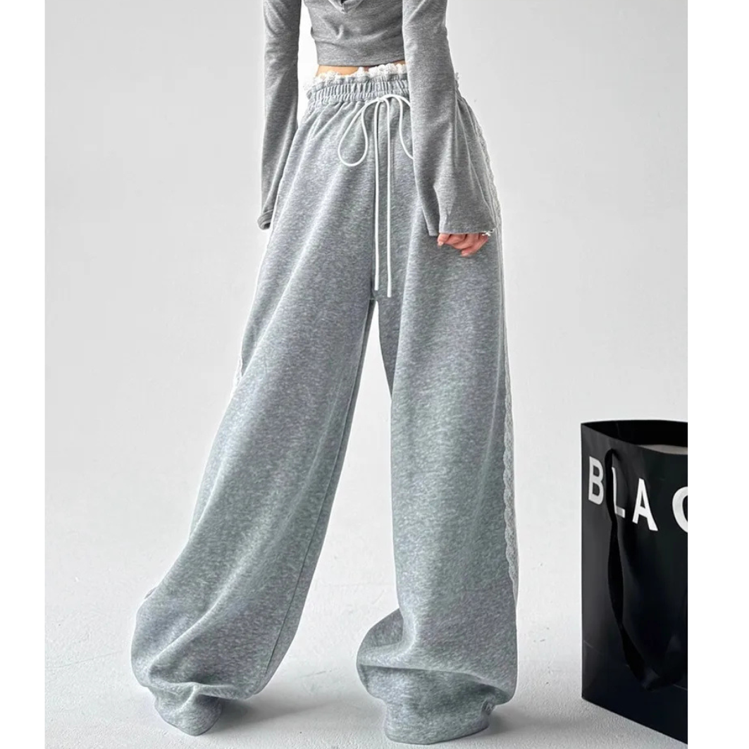 Misty Lace Sweatpants