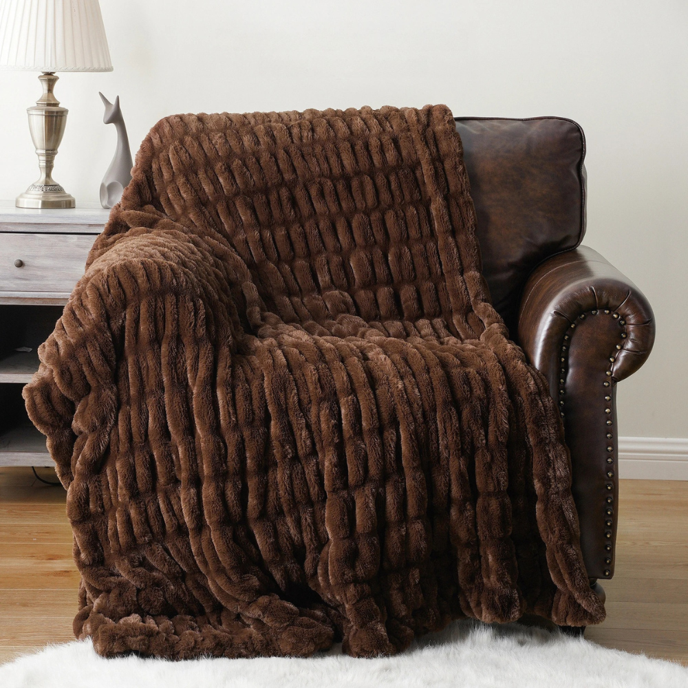 Imperial Fur Throw Blanket