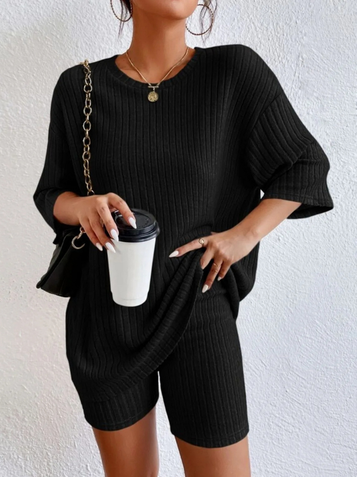 Aldana Ribbed Set