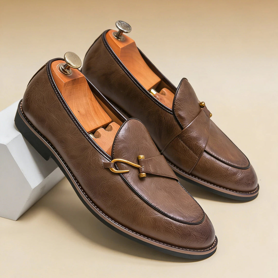 Westbridge Leather Bit Loafers