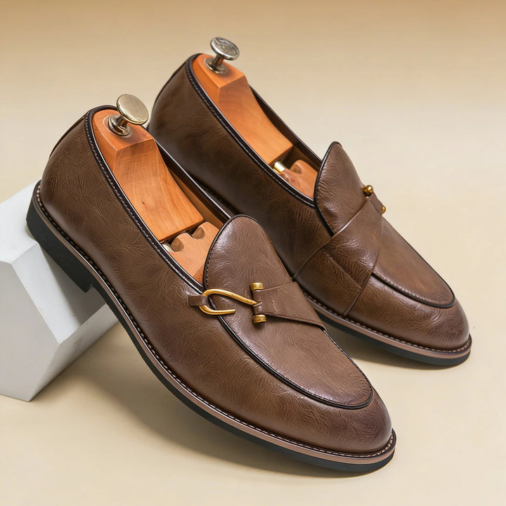 Westbridge Leather Bit Loafers