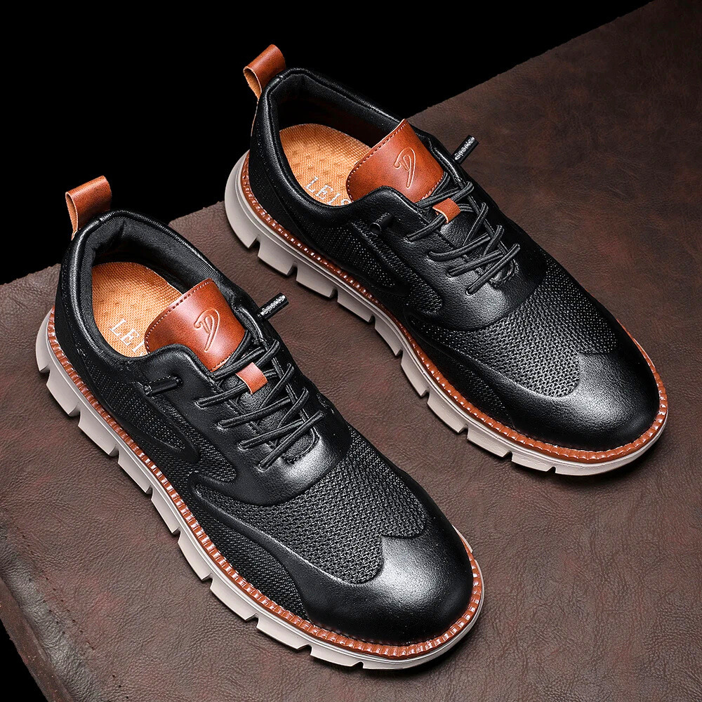 Stratos Leather Sneakers