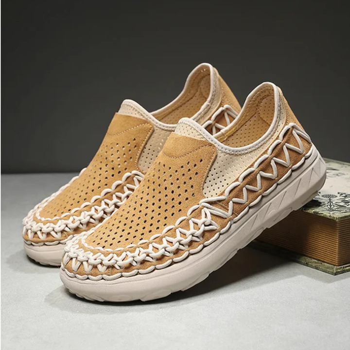 Matteo Woven Slip-Ons