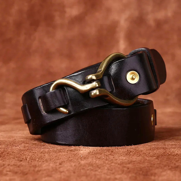 Bronson Cowhide Leather Belt