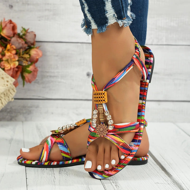 Rio Boho Beaded Sandals