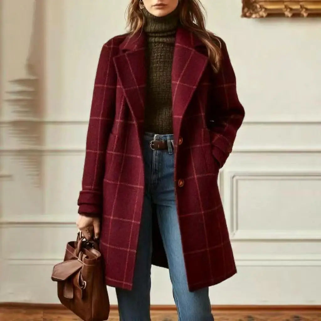 Chelsea Plaid Coat