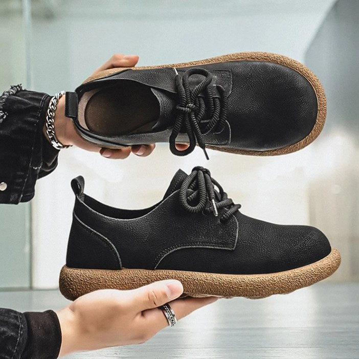 Arthur Textured Lace-Up Shoes