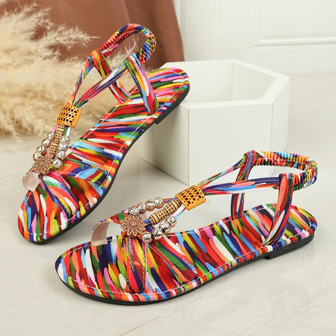 Rio Boho Beaded Sandals