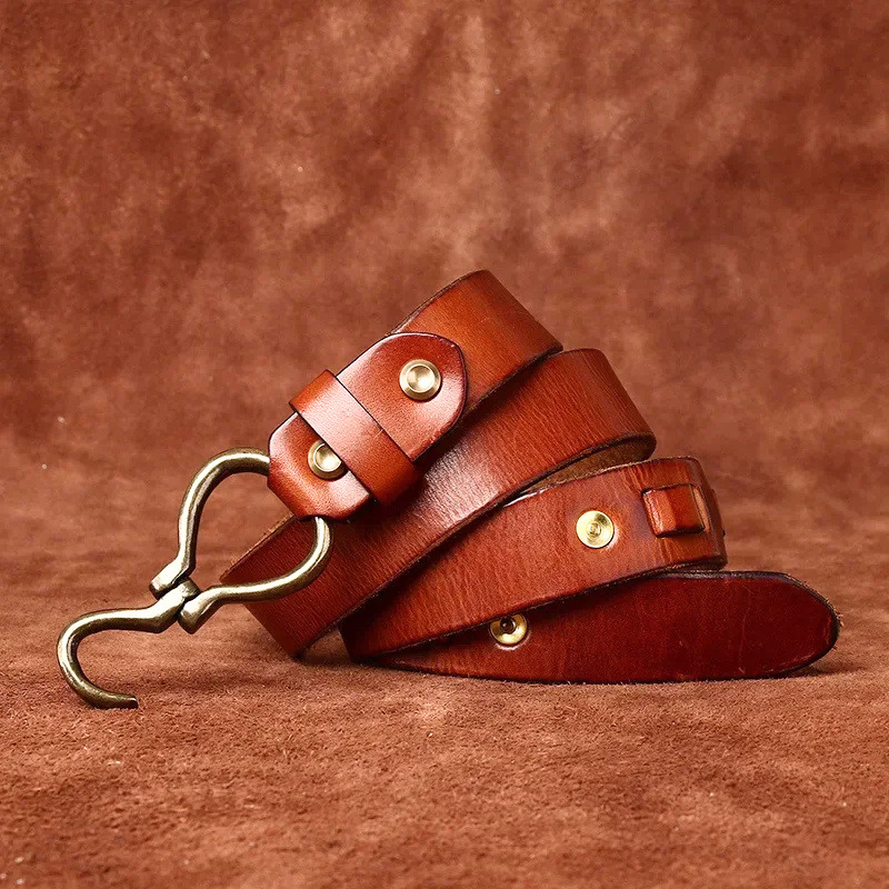 Bronson Cowhide Leather Belt