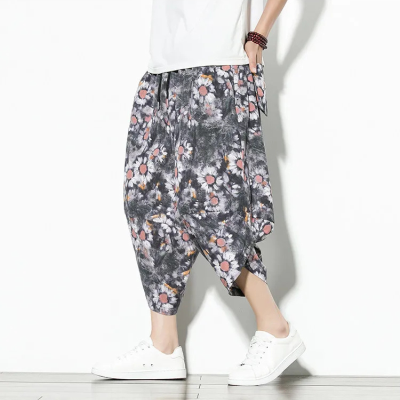 Oasis Floral Cotton Shorts