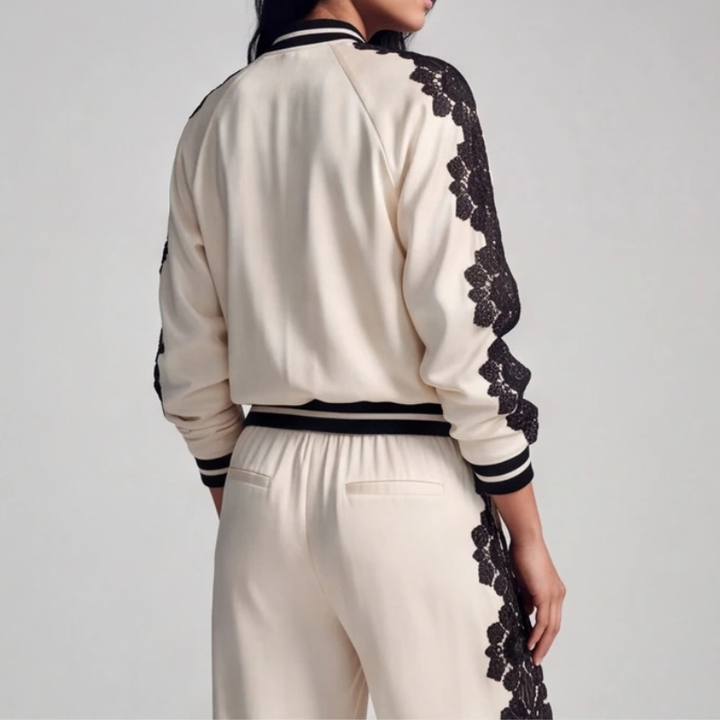 Seraphina Floral Lace Tracksuit