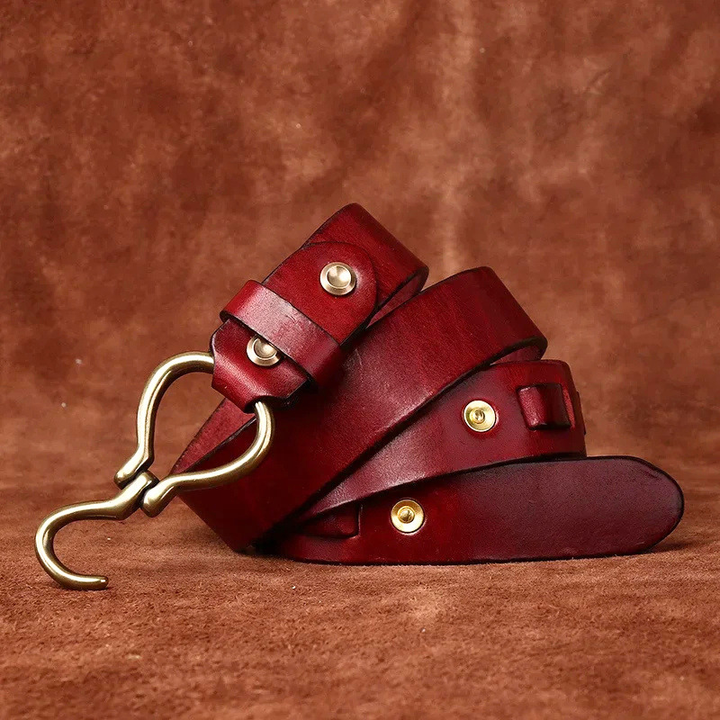 Bronson Cowhide Leather Belt
