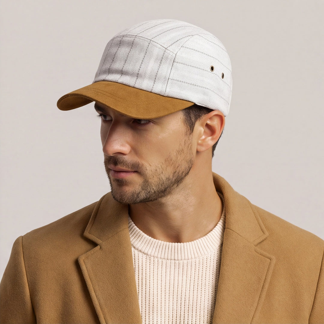 York Striped Cotton Cap