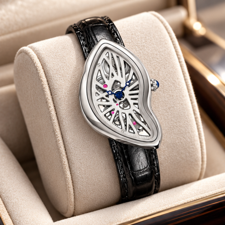 Aureon Sculpted Skeleton Watch