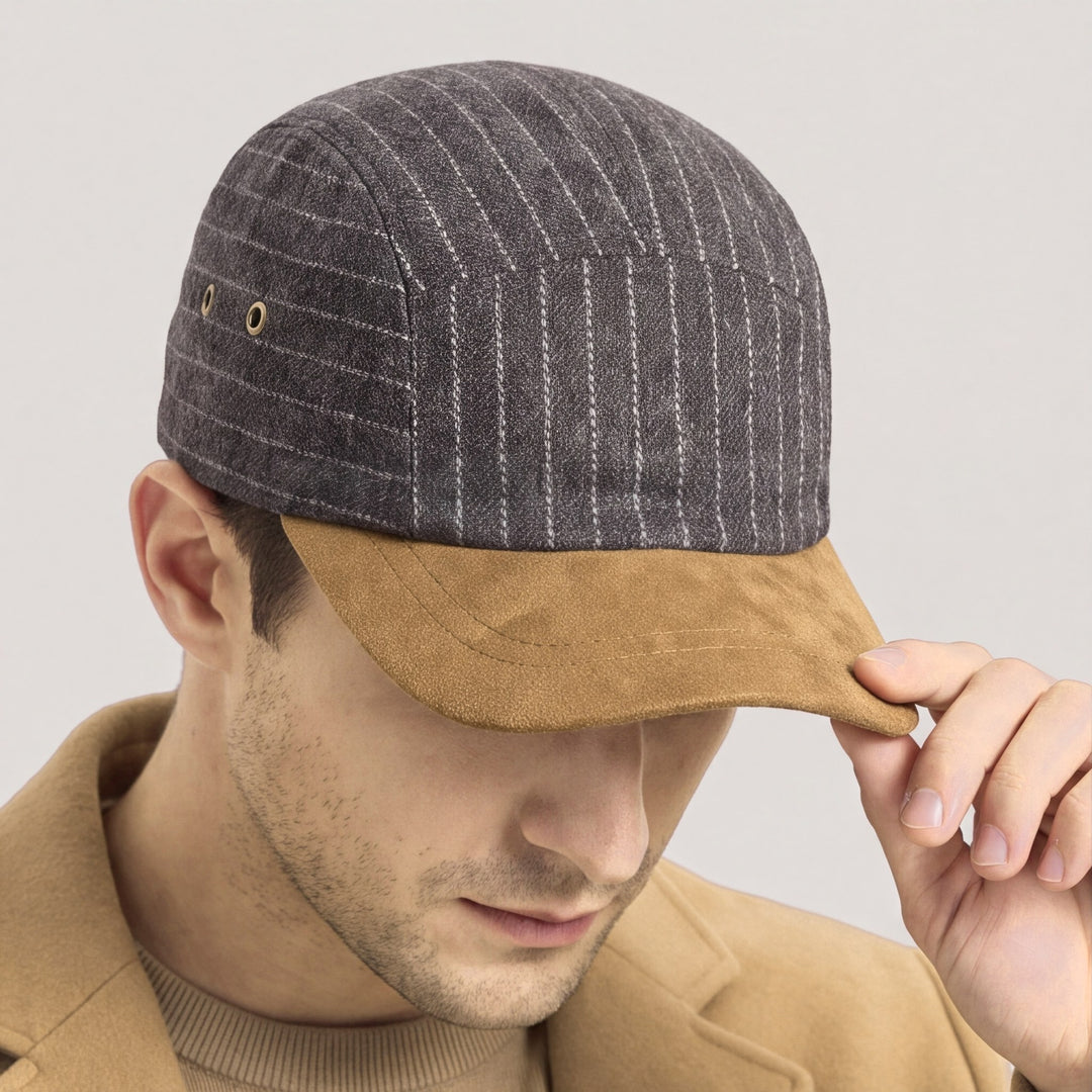 York Striped Cotton Cap