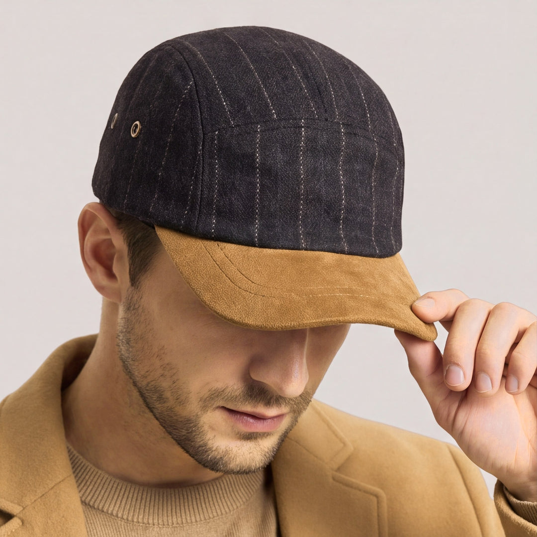York Striped Cotton Cap