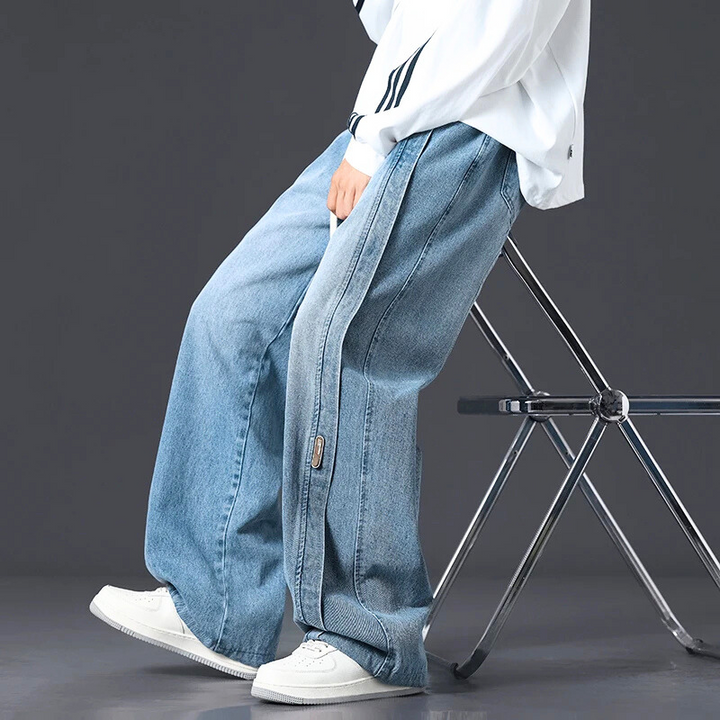 Harlem Washed Denim Joggers