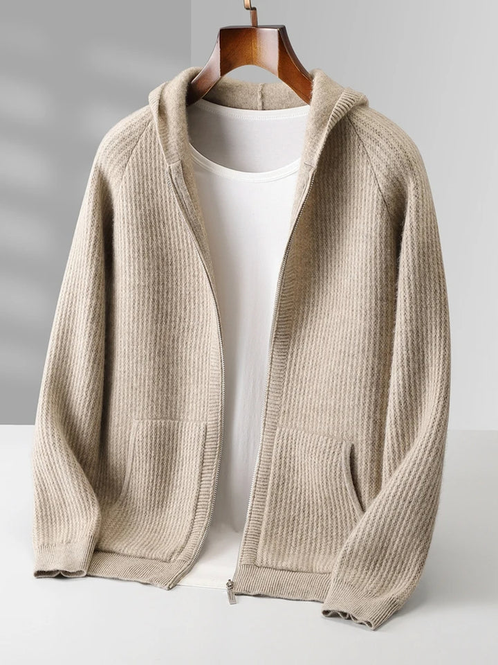 Marlowe Hooded Merino Cardigan