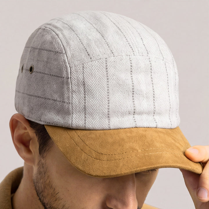 York Striped Cotton Cap