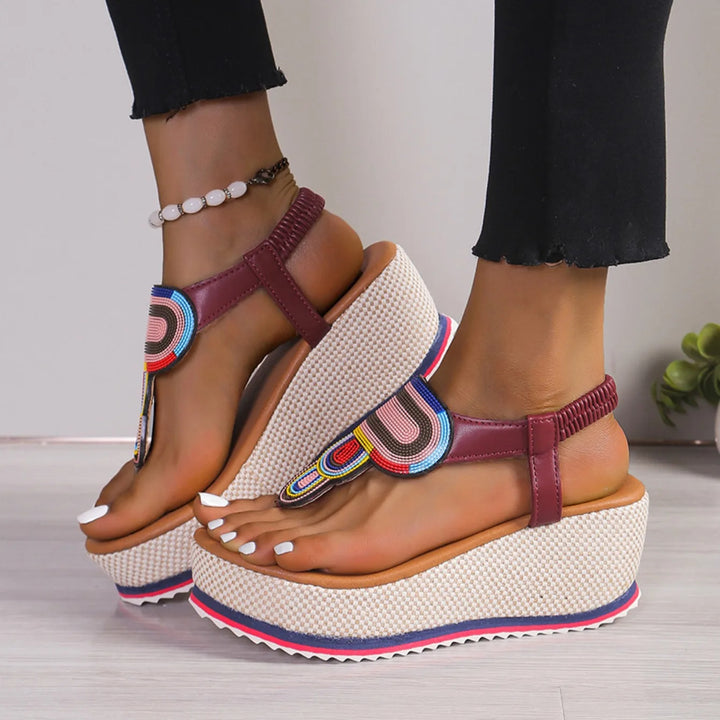 Maya Boho Platform Sandals