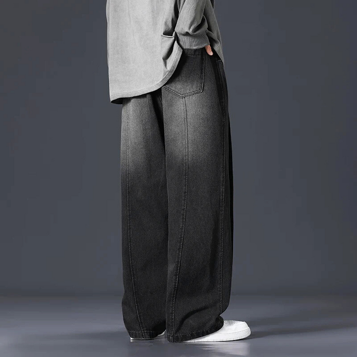 Harlem Washed Denim Joggers