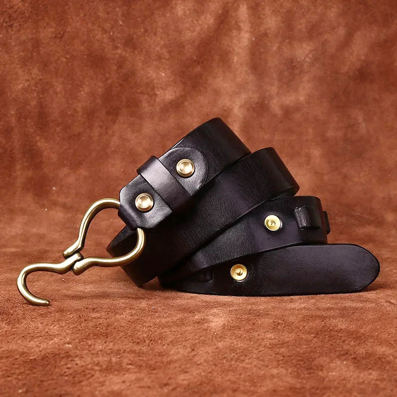 Bronson Cowhide Leather Belt